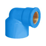 LESSO Copper Threaded Reducing Elbow (PVC-U Water Supply Fitting) Blue dn32×RC1/2"