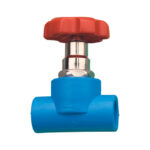 LESSO Socket Globe Valve (PE Fitting) Blue DN32