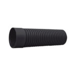 LESSO HDPE Double-Wall Corrugated Pipe (With Socket 02) Black SN4 500 6M(N) - Image 2