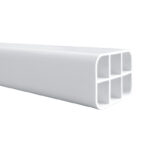 LESSO PVC-U Six-Hole Grating Pipe for Underground Communication Pipeline White 33x2.2/1.8x6 6M