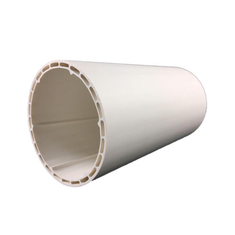 5a9aa7dc40fb05f89d608b9f12378ef6 LESSO PVC-U Hollow Spiral Pipe (3.8) White dn75 4M - Image 1