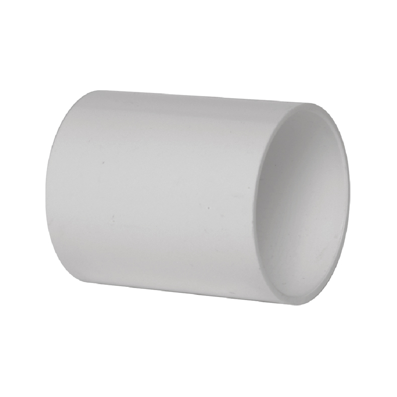778377085dfa778a5f499aa2bfd6fd20 LESSO Straight Connector (Sleeve) PVC Electrical Conduit Fitting Ф16, White - Image 1