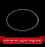 LESSO Rubber Ring HDPE Double-Wall Corrugated Pipe (With Bell Mouth), Black, dn800 - Image 3