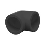 LESSO 90° Socket Elbow (PE Fitting) Black dn110