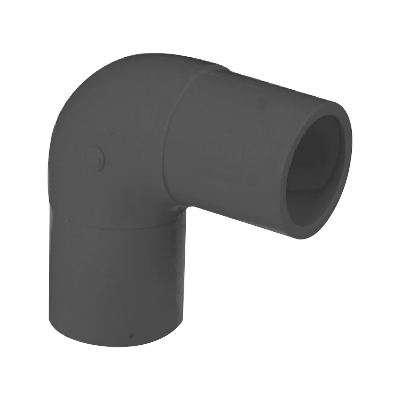 a1779dc38d0631d6ae44398e965a97a0 LESSO 90° Coupling Elbow (PE Fitting) SDR11 (1.6MPa) Black dn160 - Image 1