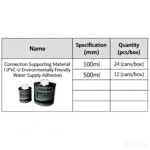 LESSO 100ml Connecting Matching Material I (PVC-U Adhesive for Water Supply Pipes) - Image 2