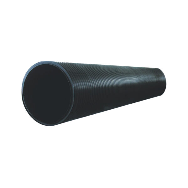LESSO Wound Structural Wall Pipe PE A (Wound Pipe) Black SN8 500 8M
