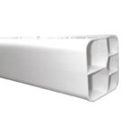 LESSO PVC-U Five-Hole Grating Pipe for Underground Communication Pipeline White 28/42.8×2.0/1.6×5 6M