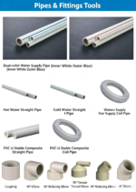 LESSO PP-R Cold Water Straight Pipe S5 (1.25MPa) Grey dn63 4M - Image 6