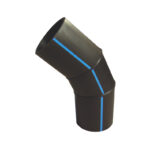 LESSO 45° Welded Elbow 1.0MPa (PE Fitting) Black dn315