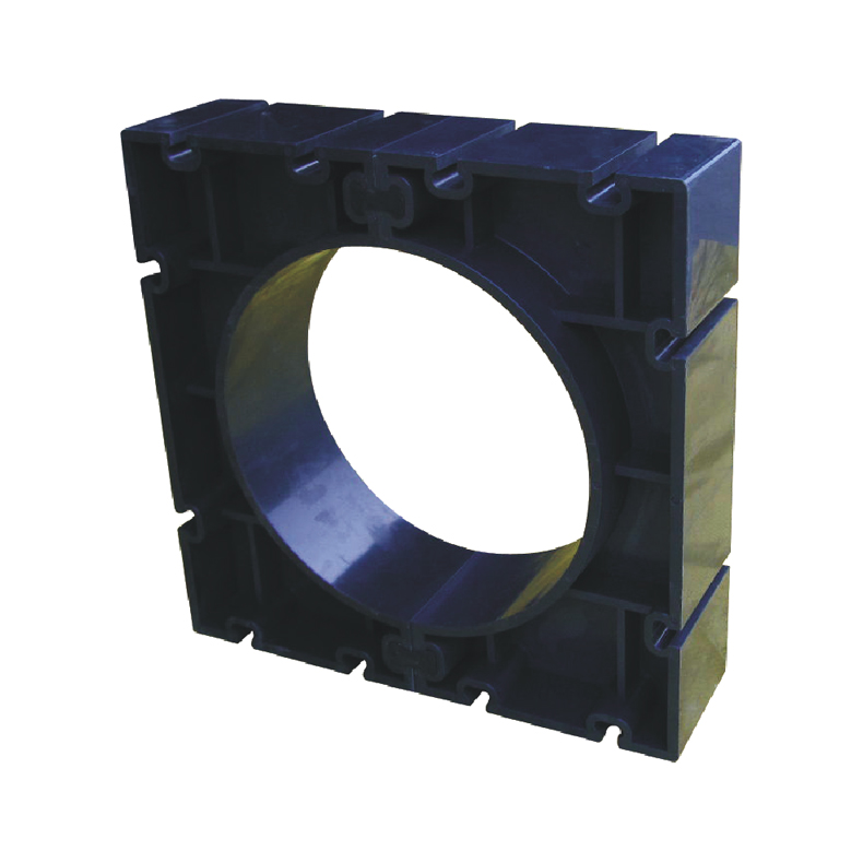 fd8b3777e0dac77e8b1c33ad1d8450bd LESSO Pipe Support (PVC) Cable Protection Pipe Fitting Black dn160 - Image 1