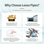 LESSO Rubber Sealing Ring HDPE Double Wall Corrugated Pipe (Flared/Plain Pipe) N/N1 SN4 DN/ID225 - Image 4