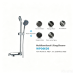 LESSO Multifunctional Lift Shower Head WP06620 - Image 2