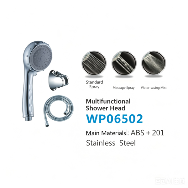 LESSO Multifunctional Shower Head WPO6502