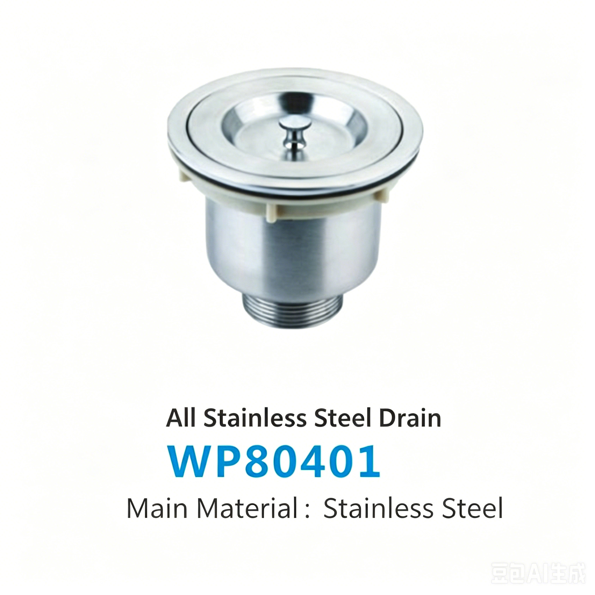 73e8b373-4f94-431d-a928-13fdd491b62d LESSO All-Steel Drain Fitting WP80401 - Image 1