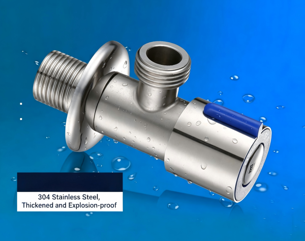 939678be-b3f0-48c1-8b49-9b230e6a5d6b LESSO Stainless Steel Angle Valve WP01604(LS) - Image 1