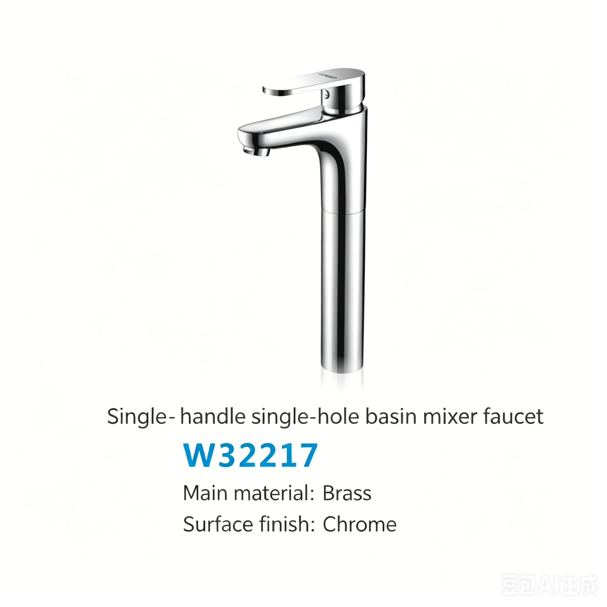 a8cf0055-501e-4ec3-8c27-6610388eaeaf LESSO Single Lever Single Hole Mixer Basin Faucet W32217(LS) - Image 1