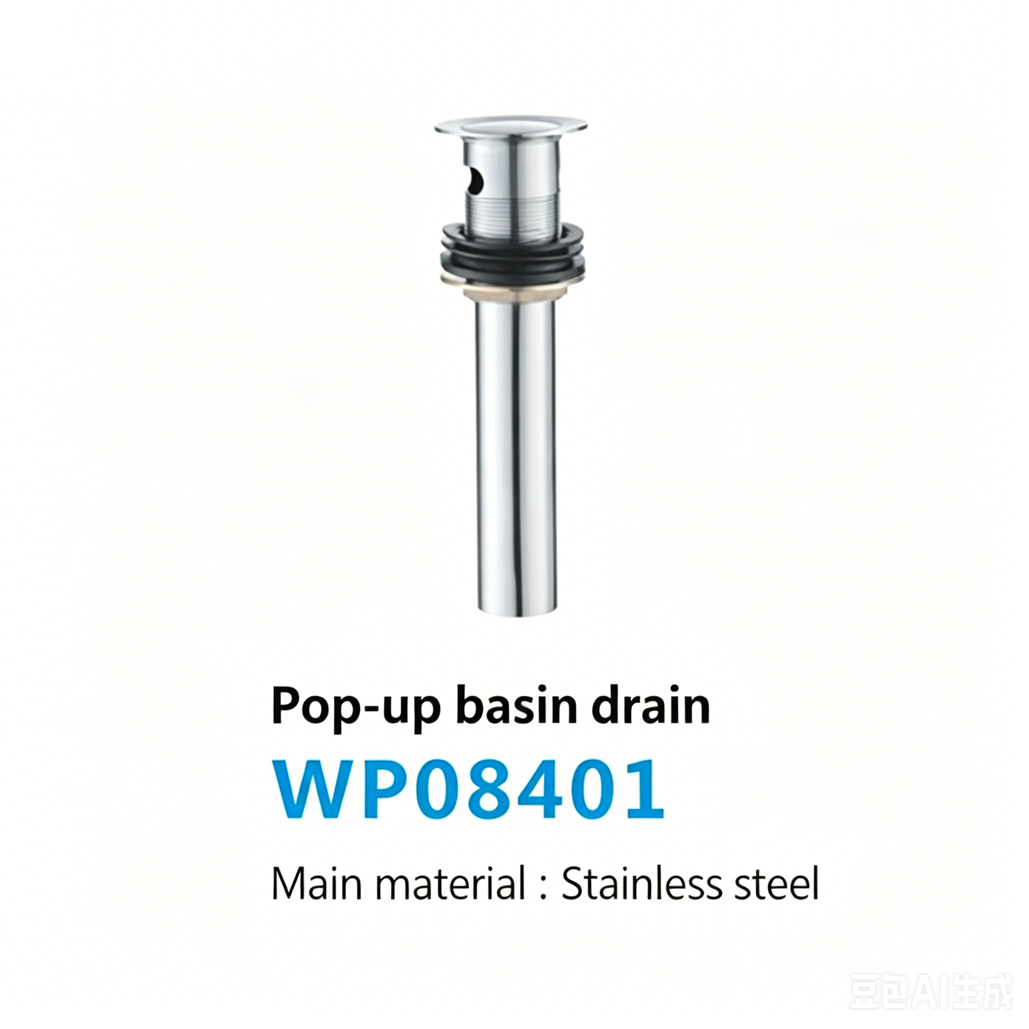 ac621671-e5c0-47bb-9c32-ef7c73dfeb2a LESSO Pop-up Basin Drain WP08401 - Image 1